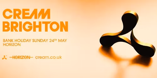 Cream Brighton Beachfront Day Party Sunday 24th May 2026