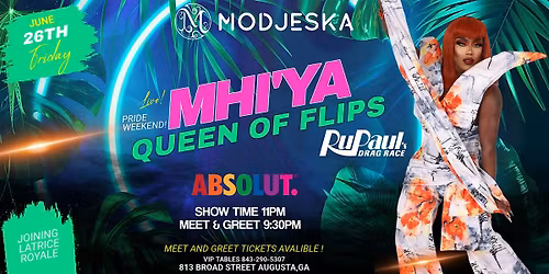 MHI'YA QUEEN OF FLIPS LIVE JOINING LATRICE ROYALE