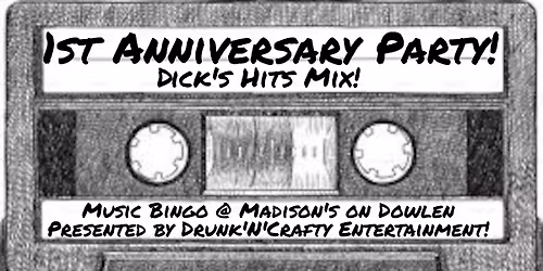 Music Bingo Night @ Madison's on Dowlen: 1st Anniversary Party Edition!