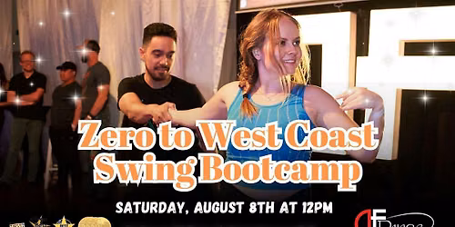 West Coast Swing Beginner Bootcamp-No partner needed (Pay on the Website)