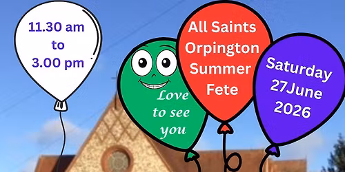 All Saints Summer Fete - Fun for all the Family!