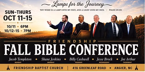 Fall Bible Conference