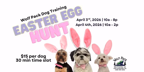 Annual Dog Easter Egg Hunt