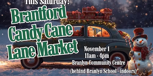 Brantford Candy Cane Lane Market
