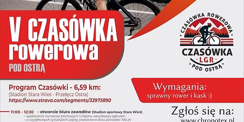 V Czas\u00f3wka Rowerowa pod Ostr\u0105