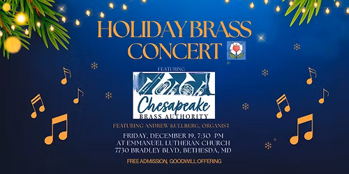 Holiday Brass Concert -- FREE and FUN!