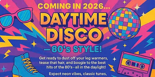 \ud83c\udfb8 80\u2019s Party Afternoon 