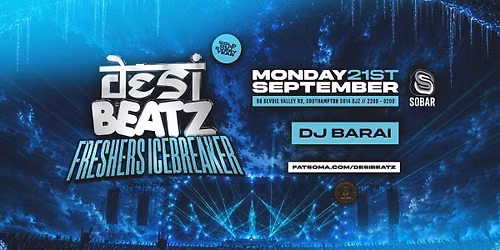 Southampton ASOC : FRESHERS ICEBREAKER! | SoBar SOUTHAMPTON!