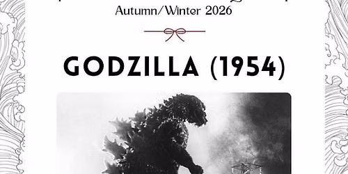 World Cinema Club Norwich Presents Godzilla