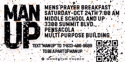 Man-Up! Men's Prayer Breakfast!