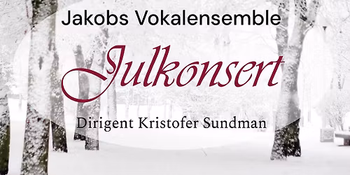 Julkonsert - Jakobs Vokalensemble i Jakobs kyrka