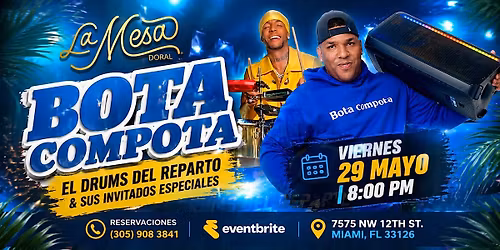 BOTA COMPOTA \u201c LA MESA DORAL