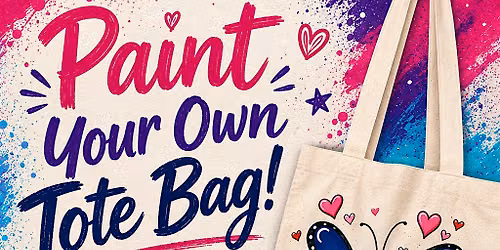 Paint Your Own Tote Bag!