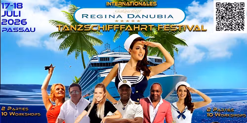 \ud83c\udf89 *INTERNATIONALES GALA TANZSCHIFF \u201eREGINA DANUBIA meets DDF\u201d * \ud83c\udf89 *Deutschland Dance Festival*