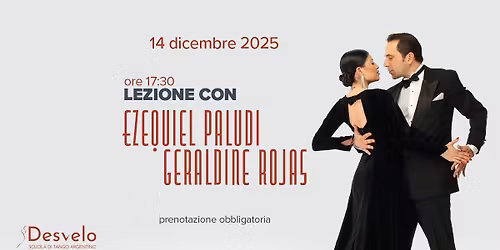 Lezione speciale con Geraldine Rojas e Ezequiel Paludi