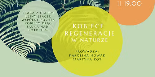 KOBIECE REGENERACJE w naturze