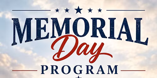Memorial day program