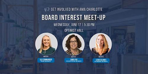 AMA Board Interest Meet Up