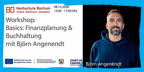 Workshop: Basics -    Finanzplanung & Buchhaltung