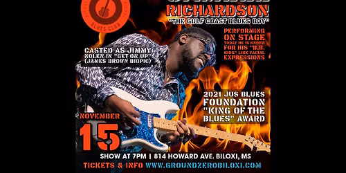 Jamell Richardson "The Gulf Coast Blues Boy"
