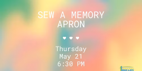 Sew a Memory Apron