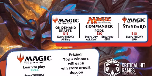 Magic the Gathering Weeklys