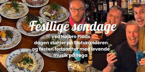Festlige s\u00f8ndage - sm\u00f8rrebr\u00f8d og levende musik