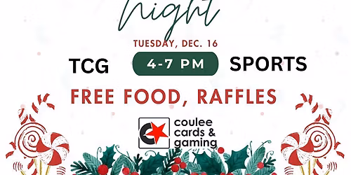 COULEE CARDS UGLY SWEATER TRADE NIGHT