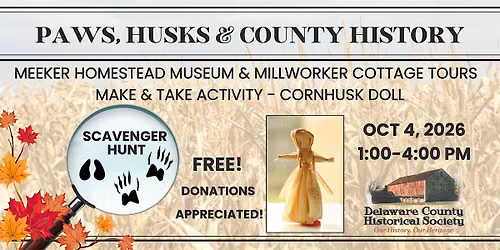 Paws, Husks, and County History