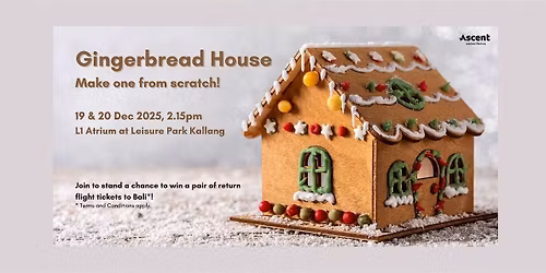 Gingerbread House Making Session 1