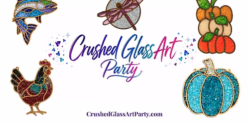 \u2728Brothers Owlhouse\/Bent Bine Brew Crushed Glass Art Party \u2728