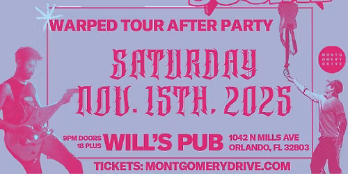 Winona Fighter x Emo Social - Warped Tour After Party at Will\u2019s Pub - Orlando, FL