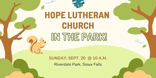 Hope Lutheran Church in the Park Service 