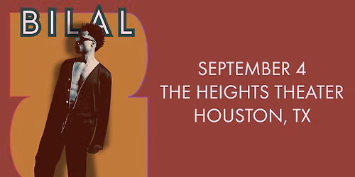Bilal | Houston