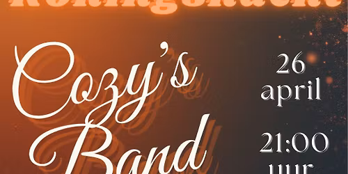 Koningsnacht met Cozy's Band - livemuziek