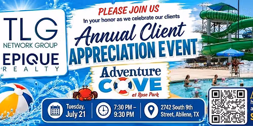 Annual Client Appreciation Event @ Adventure Cove