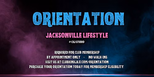 JULY 2026 ORIENTATIONS (Wed- Fri-Sat)