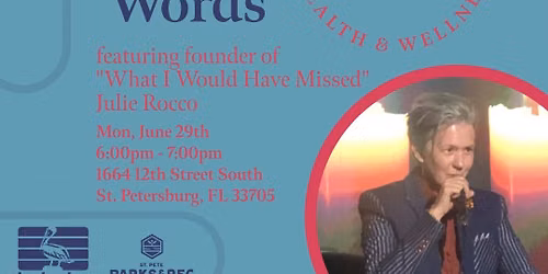 CMHW: Healing through Words w\/ Julie Rocco