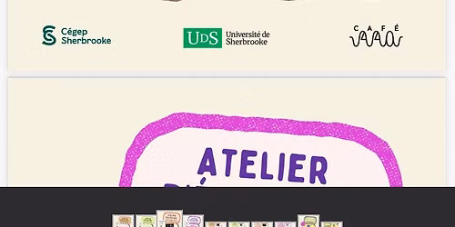 Atelier avec M.K. Blais 