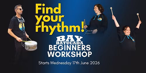 Find your rhythm! Learn to play samba music with Bay Batucada