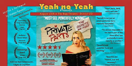 Private Parts, the Secrets We Keep