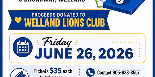 Welland Lions Club BINGO