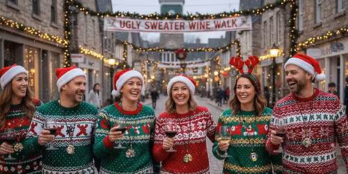 UGLY SWEATER WINE \ud83c\udf77WALK IN THE CLOUD!
