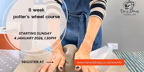 8 week potter's wheel course - Sunday