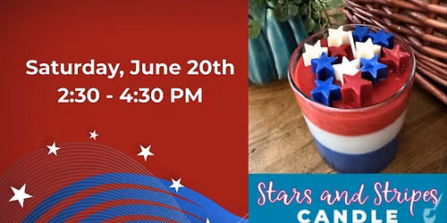 Stars & Stripes Candle Workshop