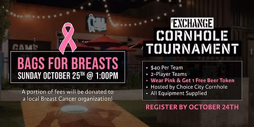 Bags For Breasts - Cornhole Tournament