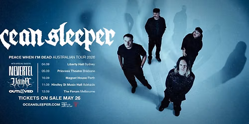 Ocean Sleeper Sydney 2026 \/ Nevertel (USA) \/ Vana (NZ) & Outloved