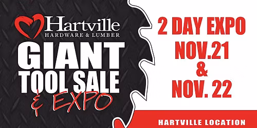 Hartville Hardware Giant Tool Sale & Expo