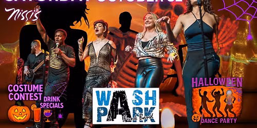 WASH PARK BAND | Halloween Dance Party!