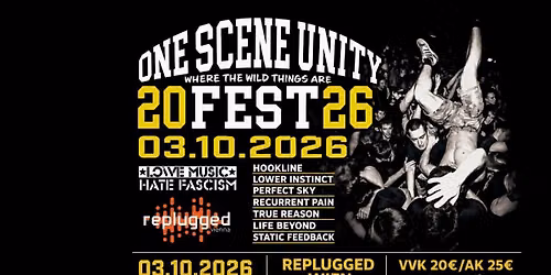 One Scene Unity Fest 2026 - Hardcore Festival